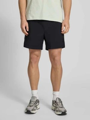 Szorty o kroju regular fit z aplikacją z metką model 'COLAS262S' HUGO