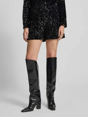 Szorty o kroju regular fit z cekinowym obszyciem model ‘CONFIDENCE’ Only