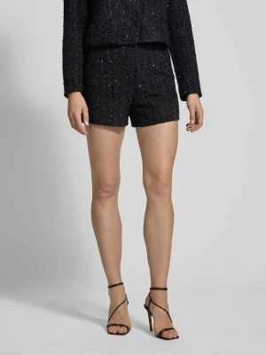 Szorty o kroju regular fit z cekinowym obszyciem model ‘Ninky’ Ichi