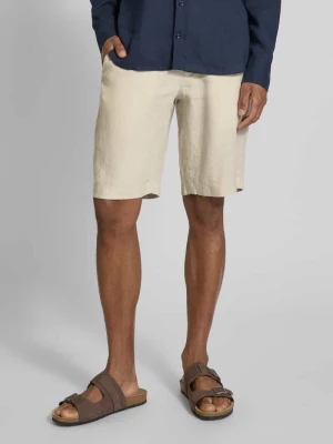 Szorty o kroju regular fit z czystego lnu model ‘RESO JOGGER’ Marc O'Polo