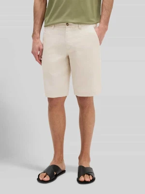 szorty o kroju regular fit z czystego lnu model 'RESO JOGGER' Marc O'Polo