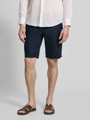 szorty o kroju regular fit z czystego lnu model 'RESO JOGGER' Marc O'Polo