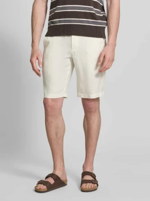 szorty o kroju regular fit z czystego lnu model 'RESO JOGGER' Marc O'Polo