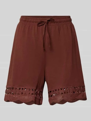 Szorty o kroju regular fit z czystej bawełny model 'GABBY' Vero Moda