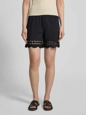 Szorty o kroju regular fit z czystej bawełny model 'GABBY' Vero Moda