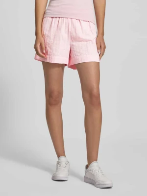 Szorty o kroju regular fit z czystej bawełny model ‘MUNA’ Pieces