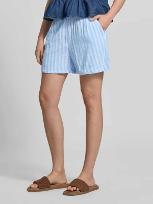 Szorty o kroju regular fit z czystej bawełny model 'THYRA' Only Jasnoniebieski