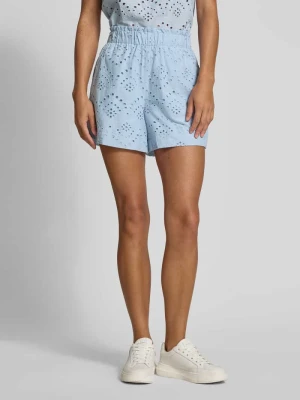 Szorty o kroju regular fit z czystej bawełny model ‘VILDE’ Pieces