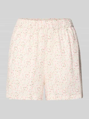 Szorty o kroju regular fit z czystej wiskozy model 'BARRI' Pieces