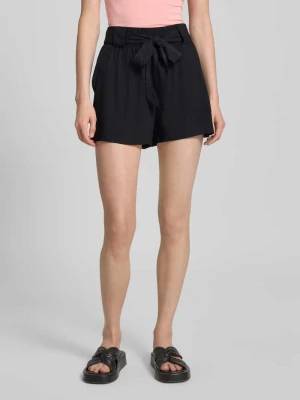 Szorty o kroju regular fit z czystej wiskozy model ‘NOVA LIFE’ Only
