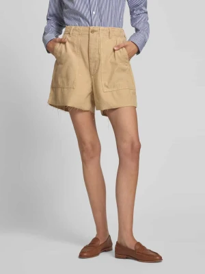 Szorty o kroju regular fit z dołem bez wykończenia model ‘RICKY’ Polo Ralph Lauren
