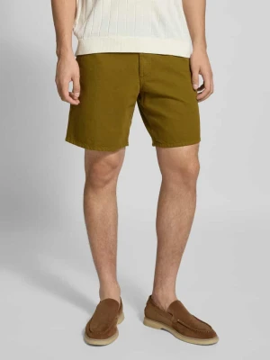 Szorty o kroju regular fit z elastycznym pasem model ‘CLAY’ Forét