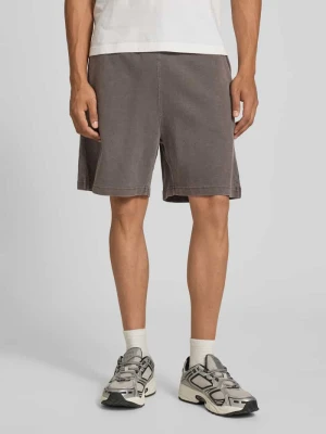 Szorty o kroju regular fit z elastycznym pasem model 'Harper' Carhartt WIP Średniobrązowy