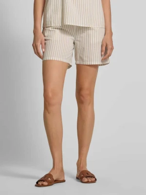 Szorty o kroju regular fit z elastycznym pasem model ‘ROSETTE’ Soyaconcept