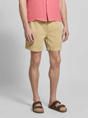 Szorty o kroju regular fit z elastycznym pasem model 'SUNFADED' Gant
