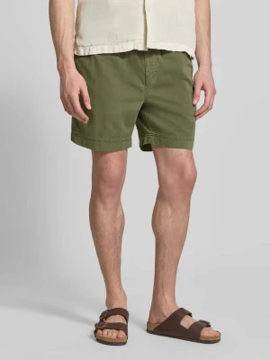 Szorty o kroju regular fit z elastycznym pasem model 'SUNFADED' Gant