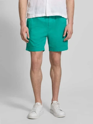 Szorty o kroju regular fit z elastycznym pasem model 'SUNFADED' Gant Turkusowy