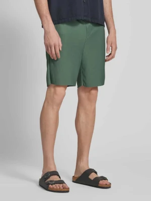 Szorty o kroju regular fit z fakturowanym wzorem model ‘DRUM LIFE’ Only & Sons