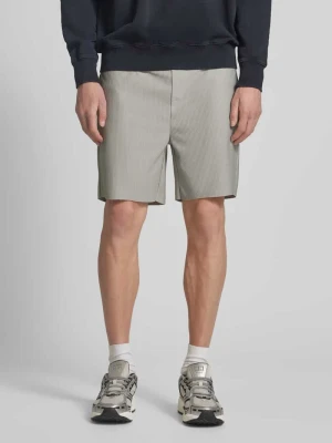 Szorty o kroju regular fit z fakturowanym wzorem model ‘DRUM LIFE’ Only & Sons