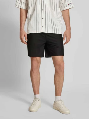 Szorty o kroju regular fit z fakturowanym wzorem model ‘DRUM LIFE’ Only & Sons