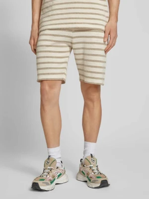 Szorty o kroju regular fit z fakturowanym wzorem model ‘IAN’ Only & Sons