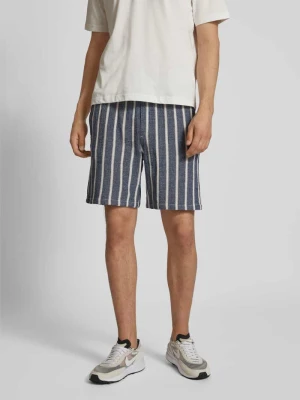 Szorty o kroju regular fit z fakturowanym wzorem model ‘JAIDEN COBA’ jack & jones