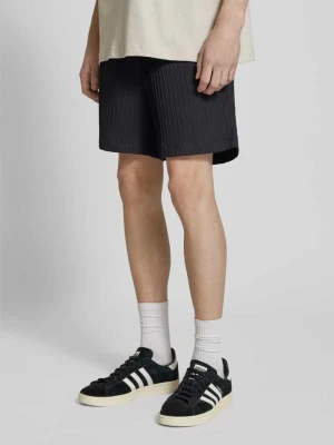 Szorty o kroju regular fit z fakturowanym wzorem model ‘JAIDEN MASSIMO’ jack & jones