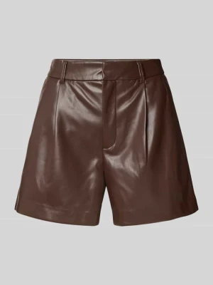 Szorty o kroju regular fit z imitacji skóry model ‘SMOOTH’ Only