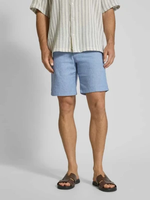 Szorty o kroju regular fit z kieszeniami z tyłu Selected Homme