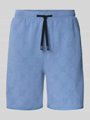 Szorty o kroju regular fit z Mieszanka bawełny Model 'JT_Member Short' BOSS Green