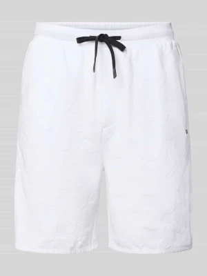 Szorty o kroju regular fit z Mieszanka bawełny Model 'JT_Member Short' BOSS Green