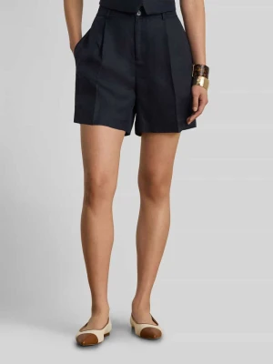 Szorty chino o kroju regular fit z mieszanki lnu i wiskozy Lauren Ralph Lauren