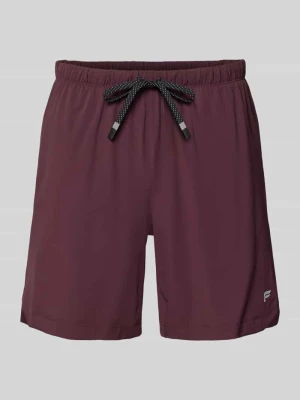 Szorty o kroju regular fit z nadrukiem z logo Fabletics