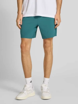 Szorty o kroju regular fit z naszywką z logo adidas Training