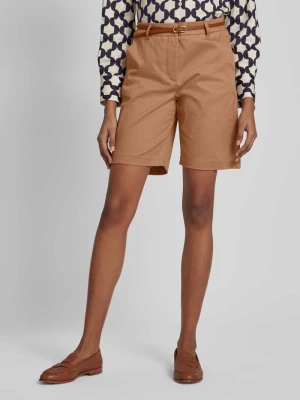 Szorty o kroju regular fit z paskiem model ‘Days’ b.Young