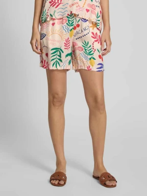 Szorty o kroju regular fit z plisami Rich & Royal