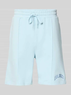 Szorty o kroju regular fit z tunelem COLUCCI