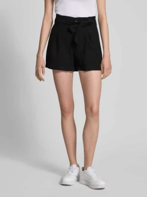 Szorty o kroju regular fit z wiązanym paskiem model ‘LARIS’ Only