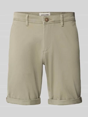 Szorty o kroju regular fit z wpuszczanymi kieszeniami model 'BOWIE' jack & jones