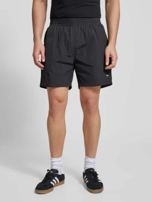 Szorty o kroju regular fit z wyhaftowanym logo BLKVIS