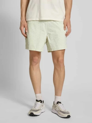 Szorty o kroju regular fit z wyhaftowanym logo BLKVIS