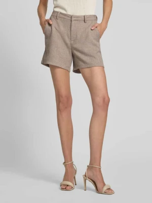 Szorty o kroju regular fit ze szlufkami na pasek model ‘FRIDA’ Vero Moda