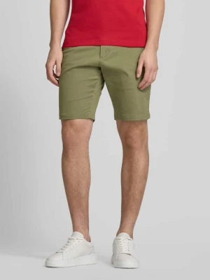 Szorty o kroju regular fit ze szlufkami na pasek model ‘HARLEM SHORT 1985’ Tommy Hilfiger