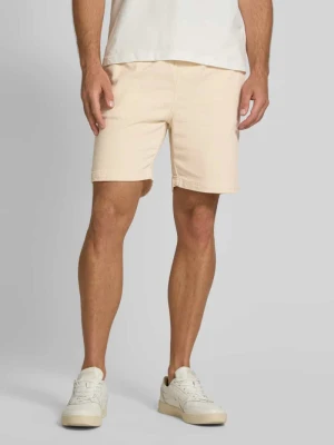 Szorty o kroju regular fit ze sztruksu Mazine