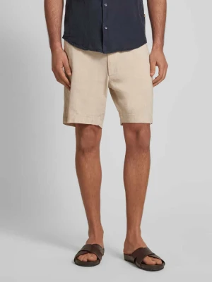 Szorty o kroju regular tapered fit z tunelem model ‘Kane’ Boss