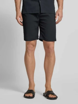 Szorty o kroju relaxed fit z elastycznym pasem lindbergh