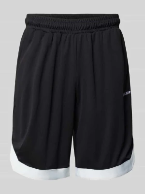 Szorty o kroju relaxed fit z elastycznym pasem Pegador
