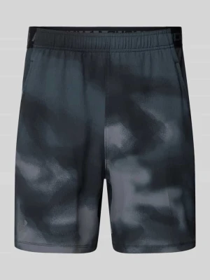 Szorty o kroju relaxed fit z elastycznym pasem z logo Under Armour