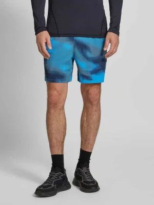 Szorty o kroju relaxed fit z elastycznym pasem z logo Under Armour
