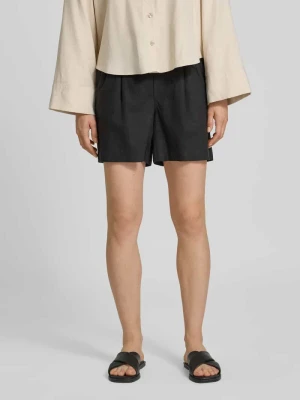 Szorty o kroju relaxed fit z mieszanki lnu i wiskozy s.Oliver RED LABEL